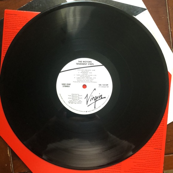 The Motors Tenement Steps Vinyl Lp '80 - Picture 4 of 7